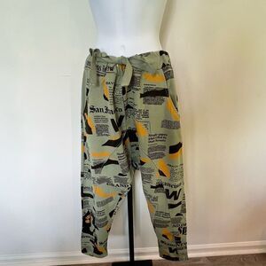 Sensation Harem Newspaper Pants (S)